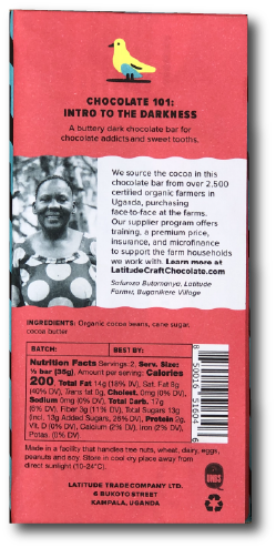 Latitude 4-Pack Bold Chocolate Bar Collection