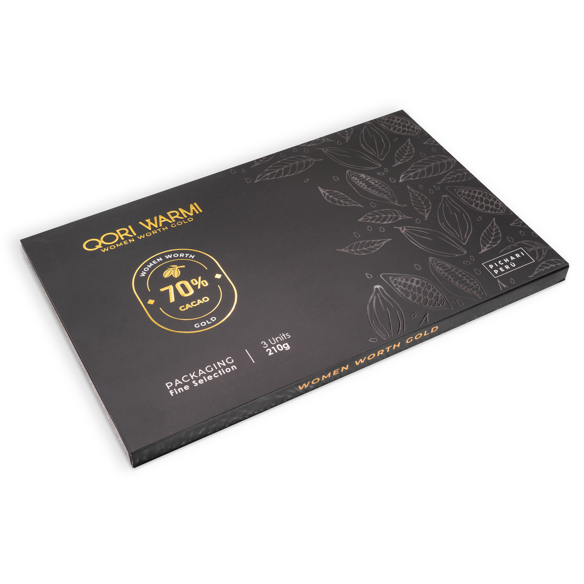QORI WARMI 3-Pack Chocolate Bar Gift Set