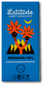 Latitude Rwenzori 80% Chocolate Bar