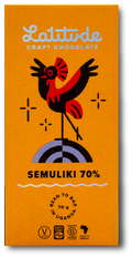 Latitude Semuliki 70%  Chocolate Bar