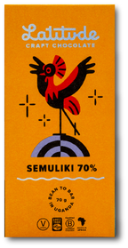Latitude Semuliki 70%  Chocolate Bar