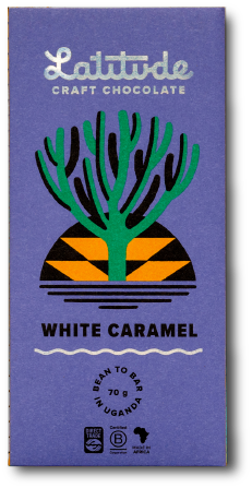 Latitude White Caramel Chocolate Bar